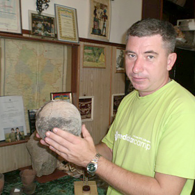 Луганский археолог Алексей Бритюк