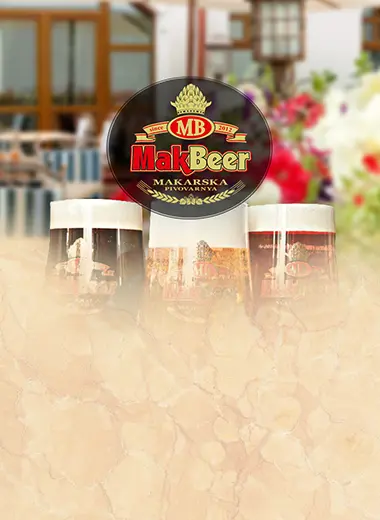 Дизайн сайта «Макарская пивоварня»